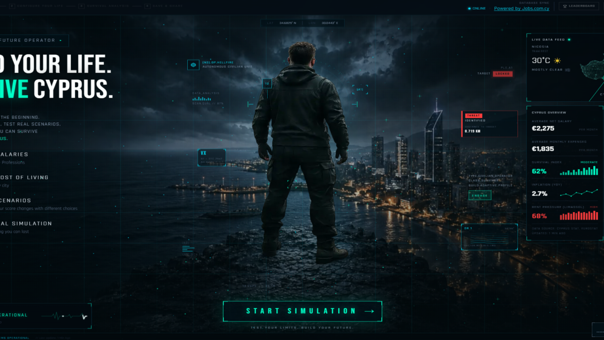 Cyprus Life Survival Simulator 2026: can your salary cover the cost?